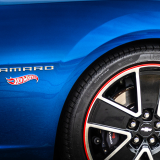 BlueHotWheelsCamaro